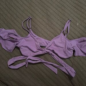 Becca lilac swimsuit top